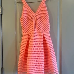 New with tags neon pink dress